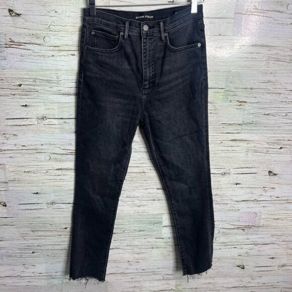 Aritzia Denim Forum The Lola High Rise Skinny Crop Jean 26L Womens Size 27 - Picture 1 of 9